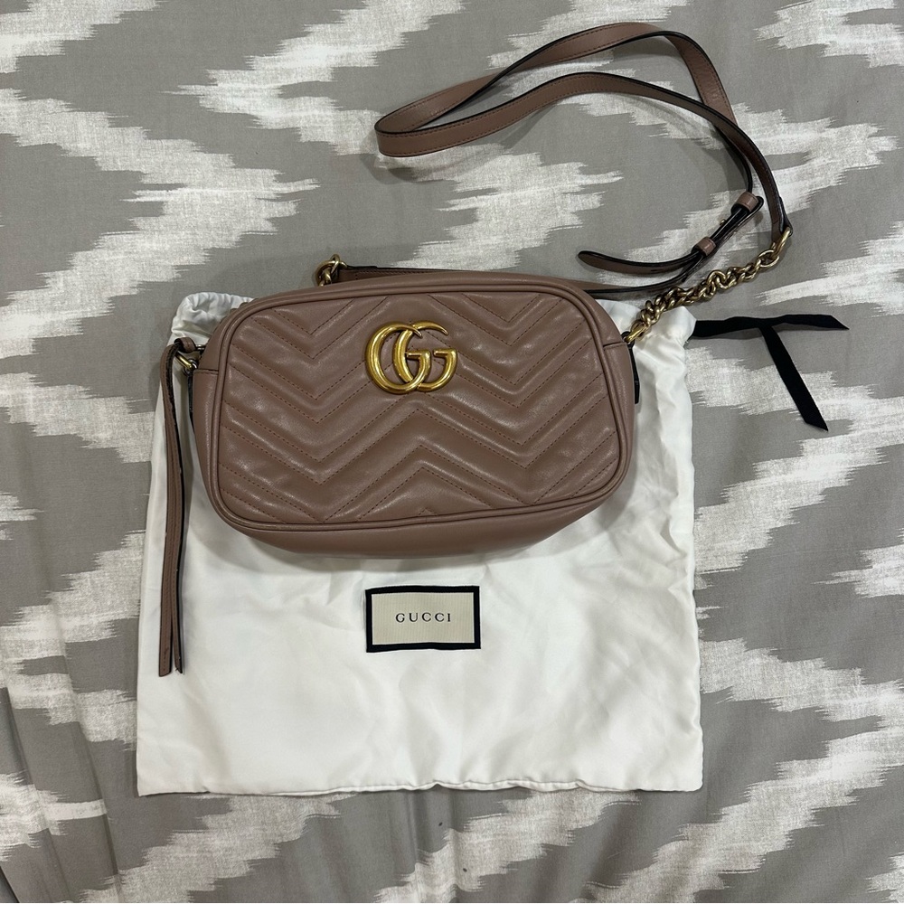 Authentic Gucci Marmont small camera bag